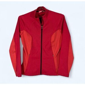Klim Pink Mock Neck Full-Zip Base Layer Women's Jacket Size MEDIUM RLT6-10